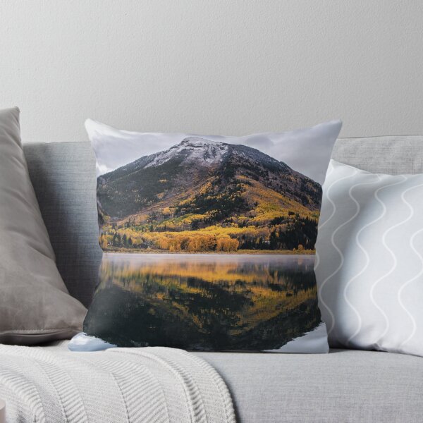 Item preview, Mountain Reflection with Yellow Trees. Aspen Pitkin County designed and sold by PureCanvas.