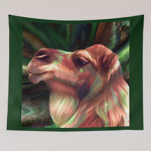 Item preview, Colorful Camel | Abstract wild life designed and sold by LenaKiagia.
