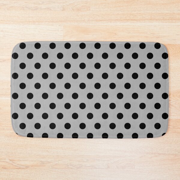 Item preview, Black and Gray Polka Dots designed and sold by patterniastudio.