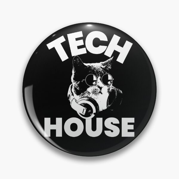 Item preview, Tech House Cool Cat designed and sold by Discothreadz.