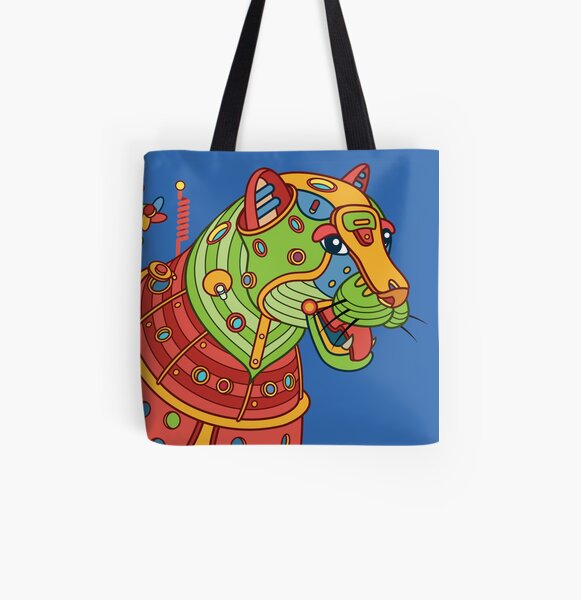Jaguar, from the AlphaPod collection All Over Print Tote Bag