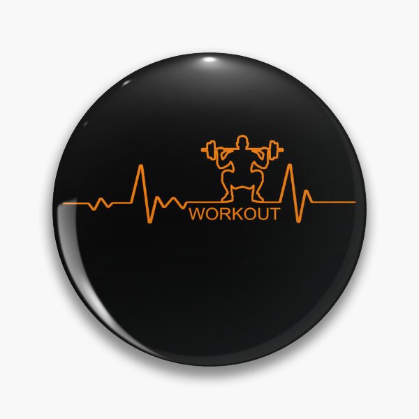 Item preview, Fitness Shirt - Workout Heartbeat Ecg designed and sold by strokli.