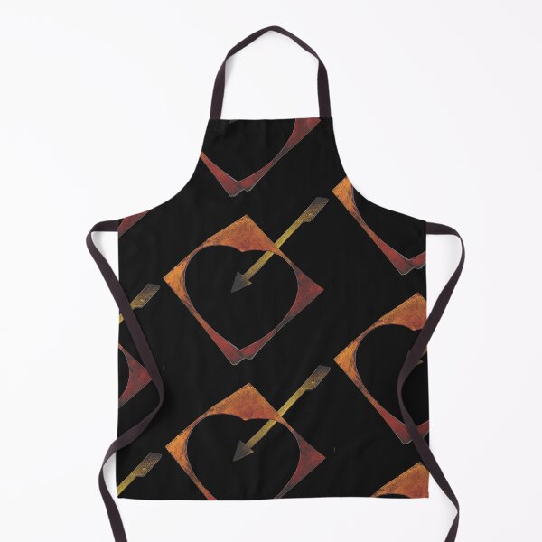 Item preview, Diversity Germany Cut 002 Paper cut silhouette copper heart arrow designed and sold by G-M-Designs.