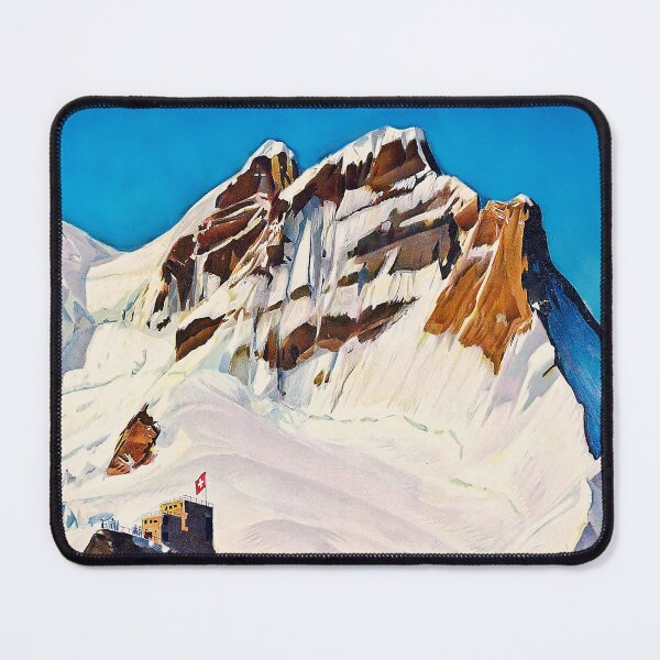 Item preview, "Switzerland: 2022/today Bernese Oberland - Jungfraujoch, Jungfraubahn winter advertising ... designed and sold by MOUNTAINS on FIRE.