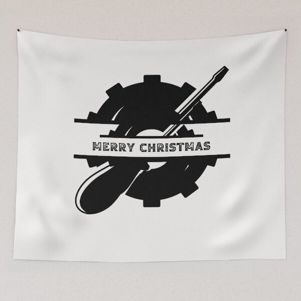 Item preview, MERRY CHRISTMAS MECHANIC BEST WISHES designed and sold by netdota.