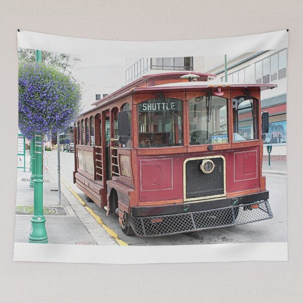 Item preview, Old Anchorage trolley, Alaska designed and sold by FranWest.