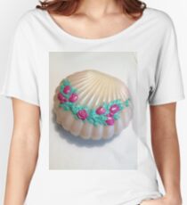 Vintage 1990's mermaid seashell Women's Relaxed Fit T-Shirt
