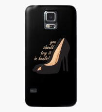 Es ist schwer, dies rückwärts zu tun Hülle & Klebefolie für Samsung Galaxy