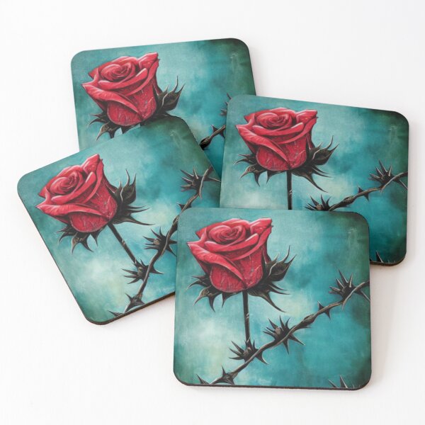 Item preview, Red Rose iron Spikes designed and sold by mayza-shop.