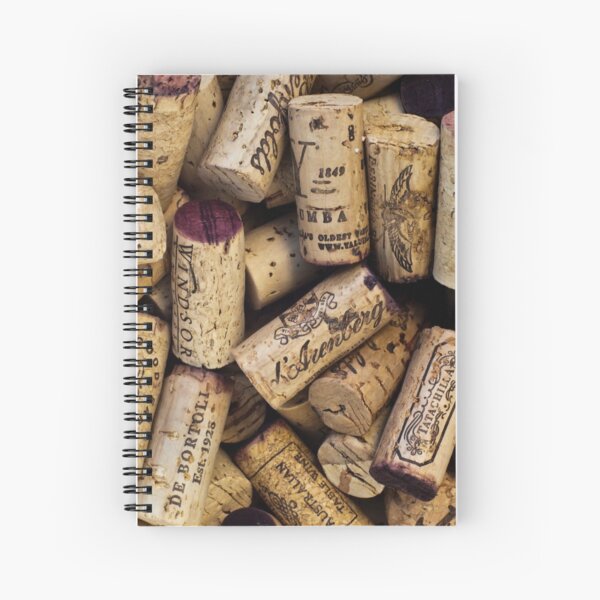 Wine Corks 2 Spiral Notebook