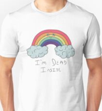 Camiseta unisex Muerto en el interior