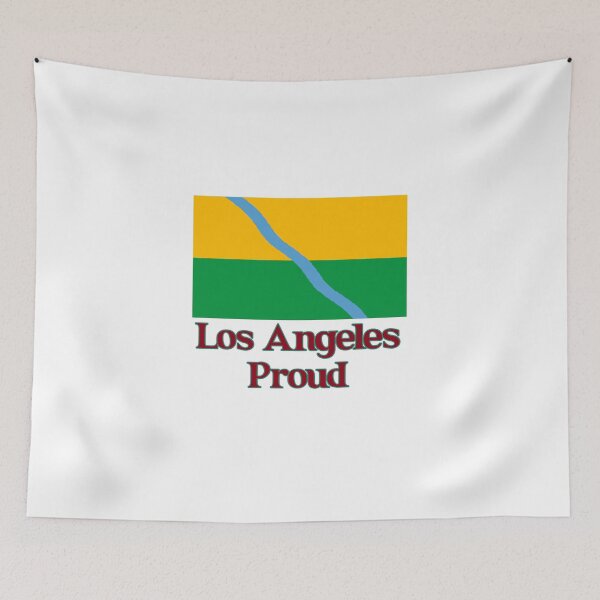 Item preview, Los Angeles River Flag designed and sold by GreaterGrander.