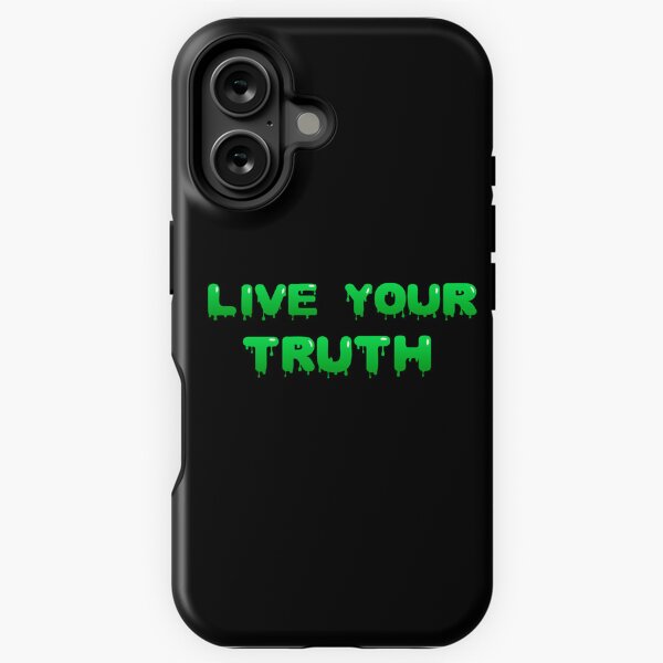 Live Your Truth (Green) iPhone Tough Case