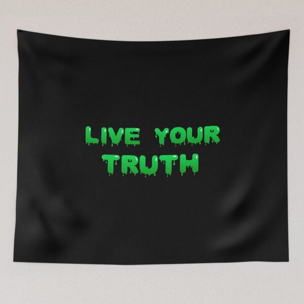Item preview, Live Your Truth (Green) designed and sold by CandyCustard.