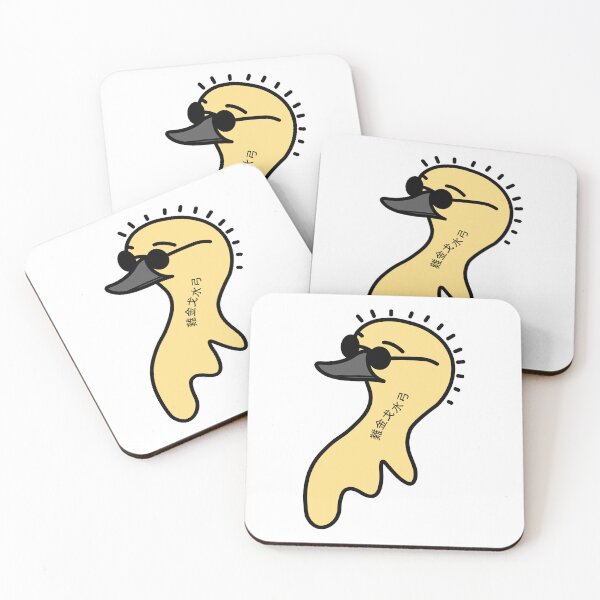 Item preview, Cool duck with tattoo chillin designed and sold by SINANSHOP.