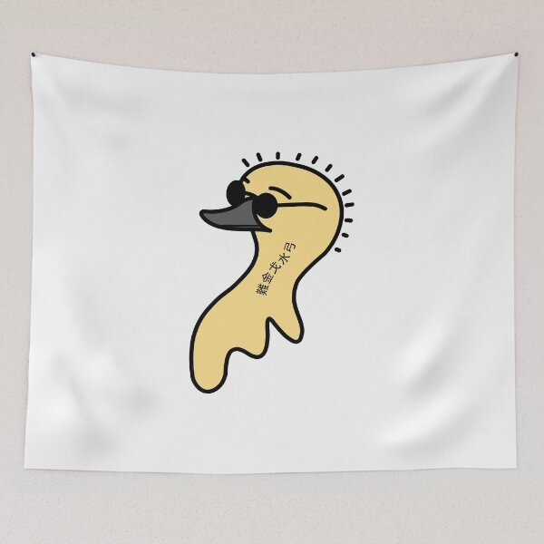 Item preview, Cool duck with tattoo chillin designed and sold by SINANSHOP.