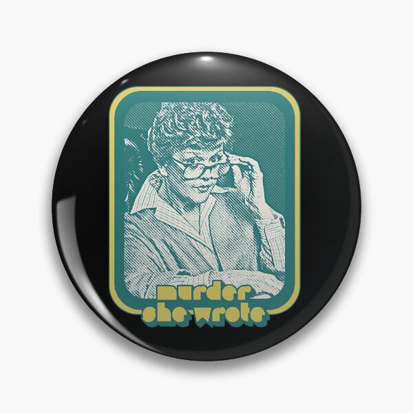 Artikelvorschau, Mord, den sie schrieb, 1980er Retro DankFutura_ entworfen und verkauft von StickerTubeShop.