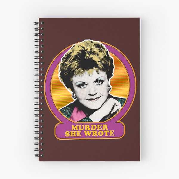 Item preview, Murder She Wrote She Wrote _ 80s Retro designed and sold by StickerTubeShop.