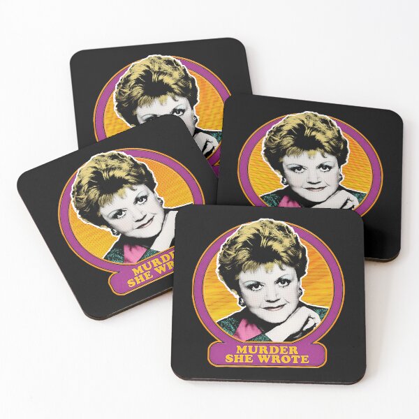 Item preview, Murder She Wrote She Wrote _ 80s Retro designed and sold by StickerTubeShop.