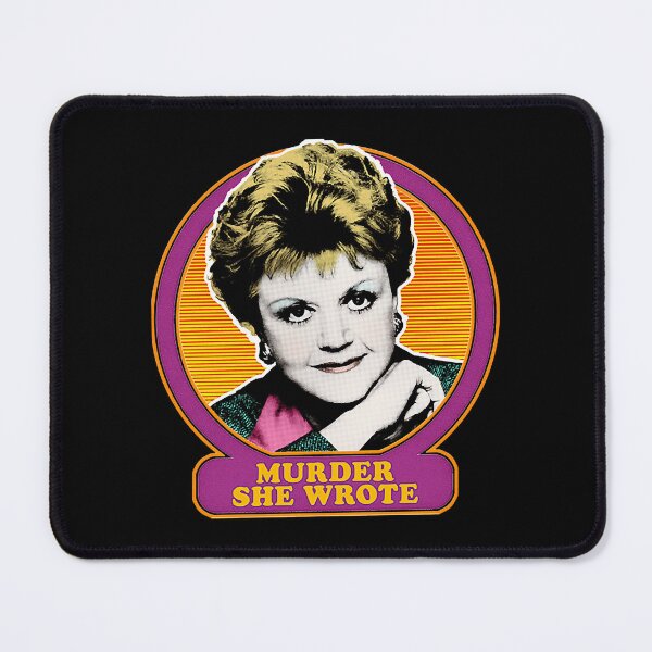 Item preview, Murder She Wrote She Wrote _ 80s Retro designed and sold by StickerTubeShop.