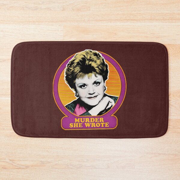 Item preview, Murder She Wrote She Wrote _ 80s Retro designed and sold by StickerTubeShop.