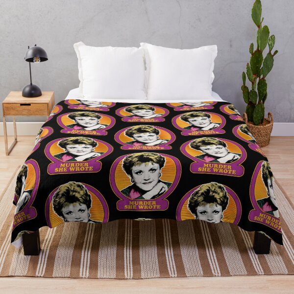 Item preview, Murder She Wrote She Wrote _ 80s Retro designed and sold by StickerTubeShop.