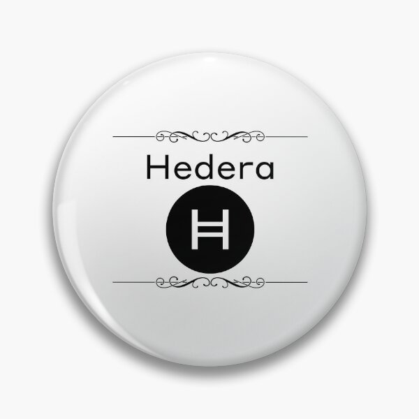 Item preview, Hedera HBAR Crytpto Altcoin - Vintage Swirl Frame designed and sold by CryptoMoods.