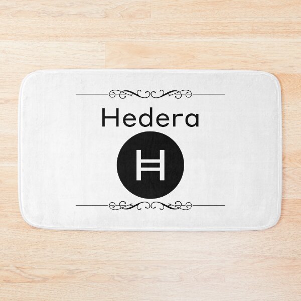 Item preview, Hedera HBAR Crytpto Altcoin - Vintage Swirl Frame designed and sold by CryptoMoods.