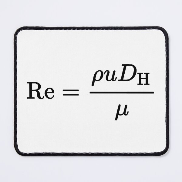 Item preview, Reynolds number, fluid dynamics, physics and engineering designed and sold by NoetherSym.