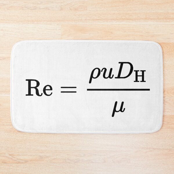 Item preview, Reynolds number, fluid dynamics, physics and engineering designed and sold by NoetherSym.