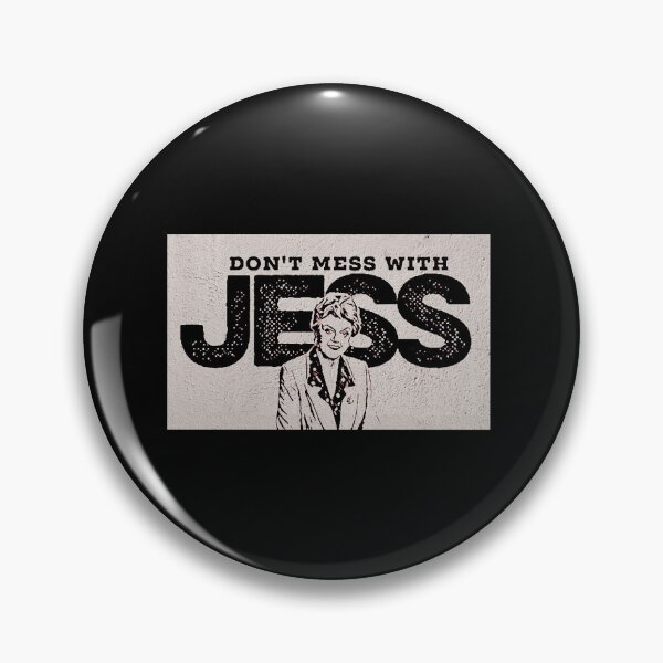 Artikelvorschau, Mord, schrieb sie: Leg dich nicht mit Jess an entworfen und verkauft von StickerTubeShop.