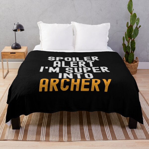 Item preview, Funny Spoiler Alert I'm Super Into Archery designed and sold by kindxinn.