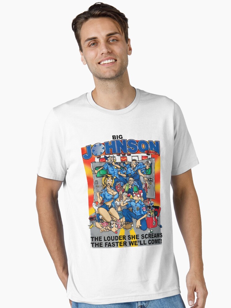 Vintage Big Johnson Cartoon