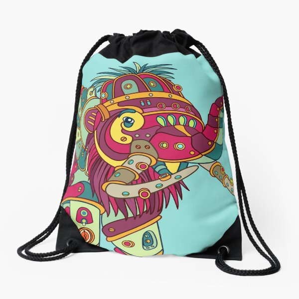 Mammoth, from the AlphaPod collection Drawstring Bag