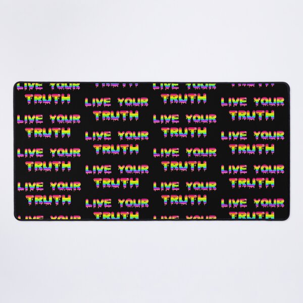 Item preview, Live Your Truth (Rainbow Version) designed and sold by CandyCustard.