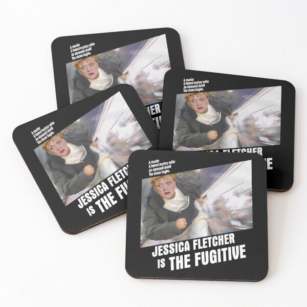 Item preview, Vintage Jessicass.Fletcher Is The Fugitive Love    designed and sold by StickerTubeShop.