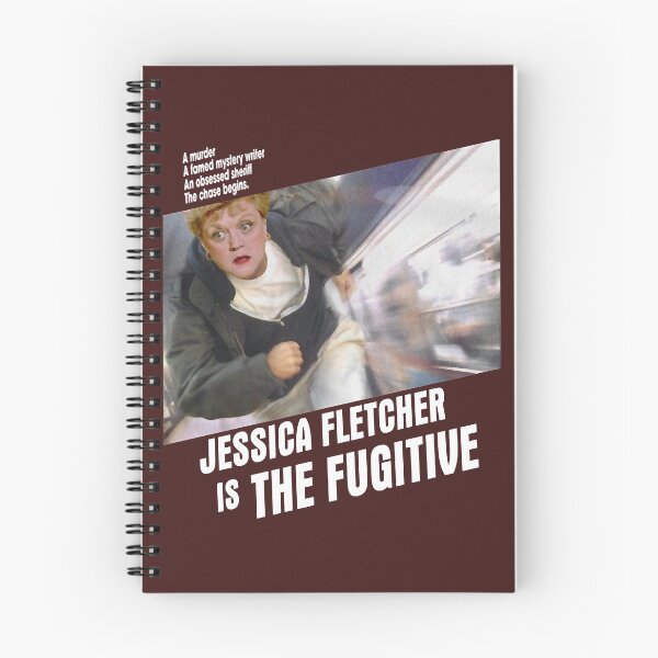 Item preview, Vintage Jessicass.Fletcher Is The Fugitive Love    designed and sold by StickerTubeShop.