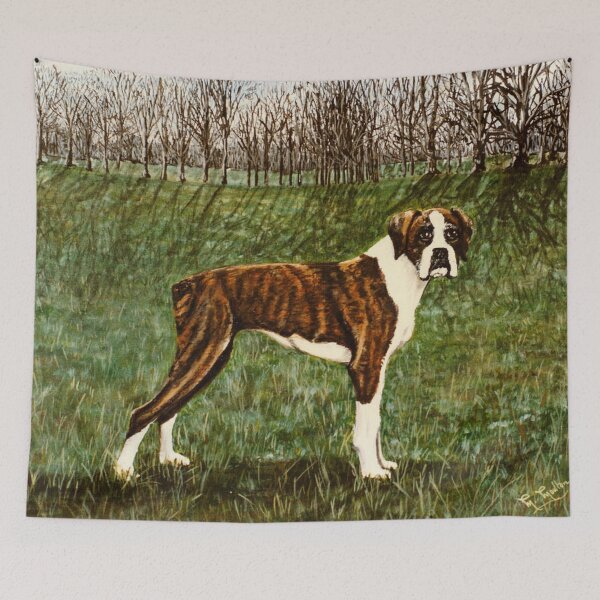 Item preview, BOXER DOG designed and sold by Mackenzie Moulton International Artist .