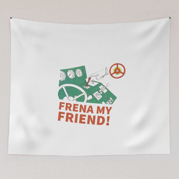 Item preview, brakes my friend locomotive train driver spanish train driver train driver railroads lover designed and sold by frikitren.