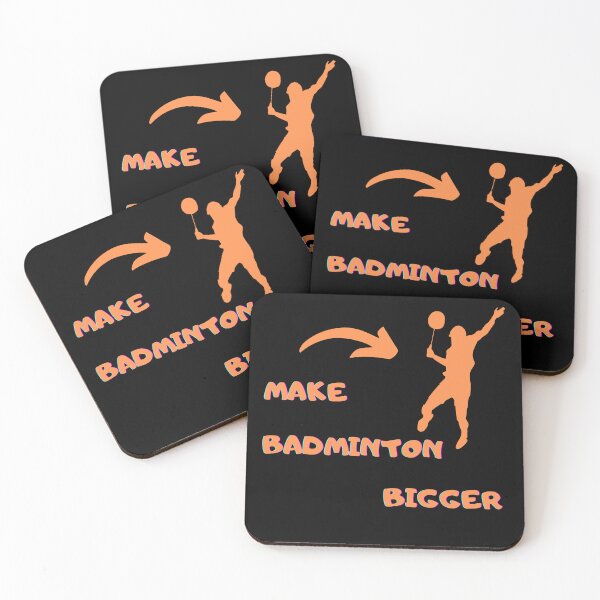 Item preview, Make Badminton Bigger Funny Gifts For children and adults. designed and sold by ConradoBullhead.