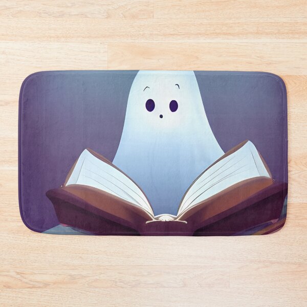 Item preview, A Cute Ghost Reading A Book designed and sold by ZenEverAI.