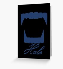 Fangs Greeting Card