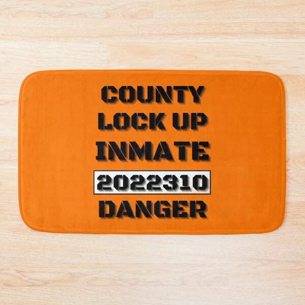 Item preview, LOCK UP INMATE, COUNTY JAIL INMATE, JAIL COSTUME, INMATE COSTUME, HALLOWEEM COSTUME designed and sold by R B Chrystal.