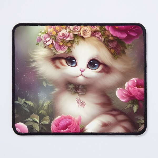 Item preview, Oddly cute creatures - Unique sweet magical kitten designed and sold by kosmicfairytale.