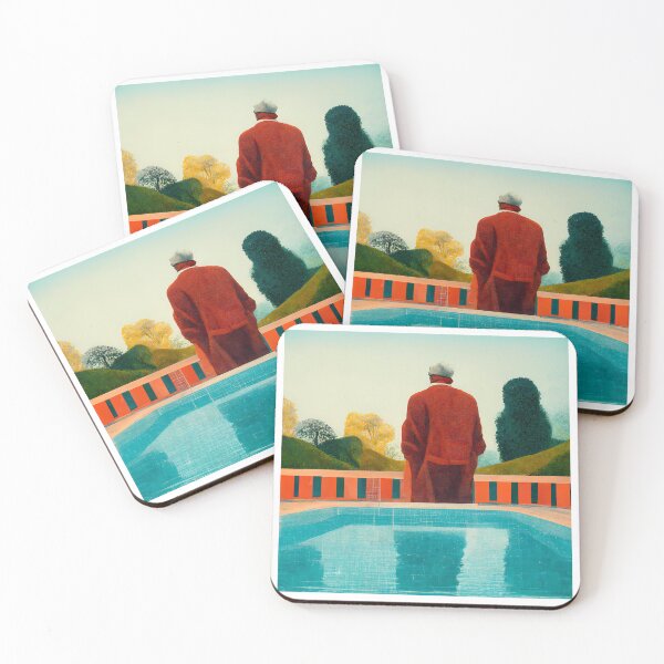 Item preview, Old man standing by the pool designed and sold by endage.