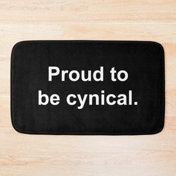 Item preview, Proud to be cynical designed and sold by Family-Shop.