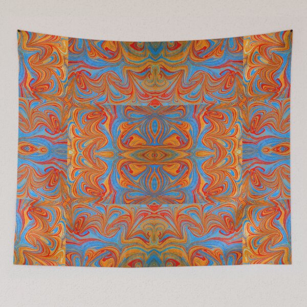 Item preview, Marbled Checkers designed and sold by Sheila Asato.