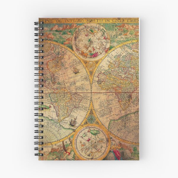 Item preview, OLD WORLD globe map designed and sold by thatstickerguy.