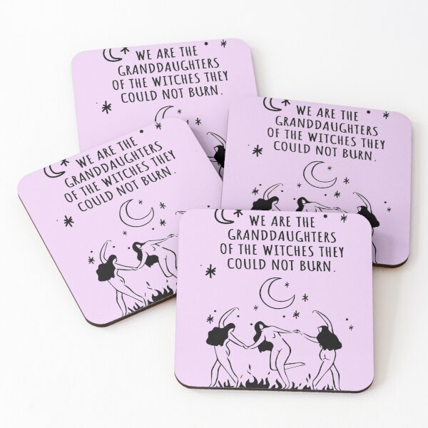 Item preview, WE ARE THE GRANDDAUGHTERS OF THE WITCHES WHO COULD NOT BURN designed and sold by liviette.