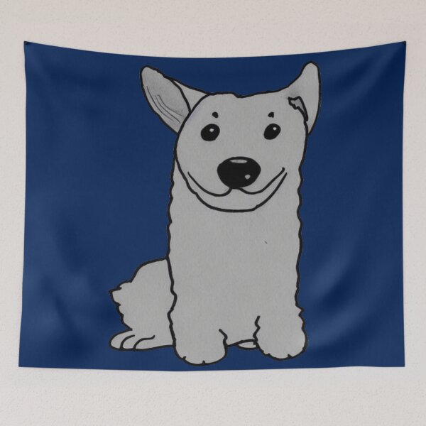 Item preview, Doggy in minimalist style designed and sold by ODINDISA.